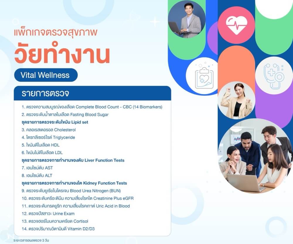 แพ็กเกจตรวจสุขภาพวัยทำงาน 14 รายการ_1